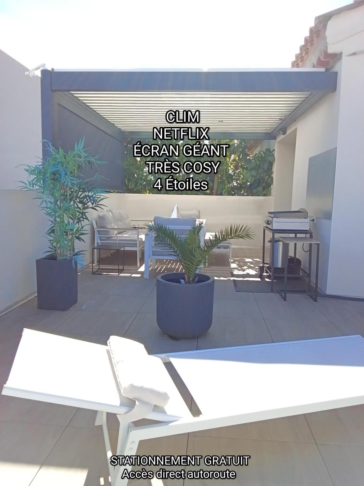36 2 L'Air Marin Maison Duplex Grande Terrasse 纳博讷 外观 照片